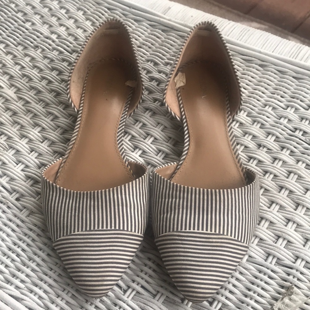 Merona brand size 9 slip on pointed toe flats
